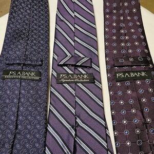 Silk ties Jos. A. Banks  Purple Bundle
